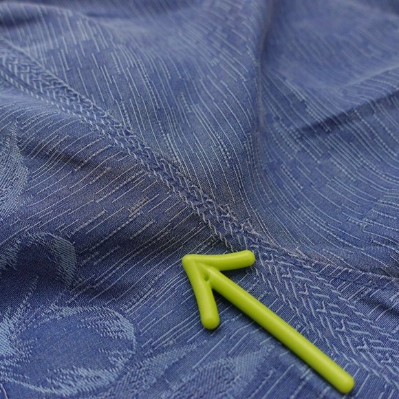 Tommy Bahama Shirt Men Medium Blue Silk Hawaiian Camp Beach Tropical Floral Leaf - Picture 7 of 15